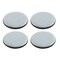 Prime-Line 2-3/8 in. Round Magic Sliders, Gray Plastic 4 Pack MP75243 - alternate 4